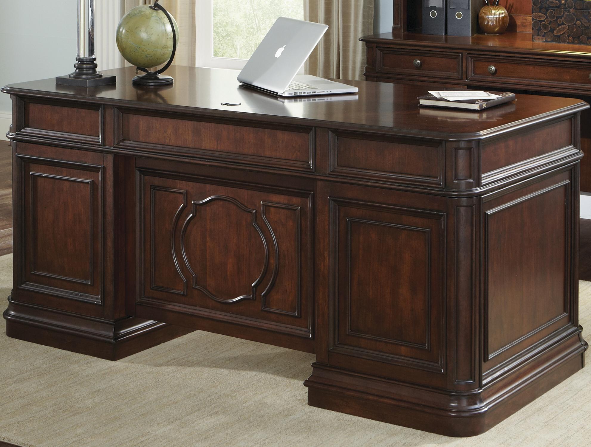 Liberty Furniture Brayton Manor Jr Executive 273HOJJED Traditional
